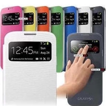 原装款三星电池盖开窗智能休眠S4手机壳保护套I9500开窗皮套