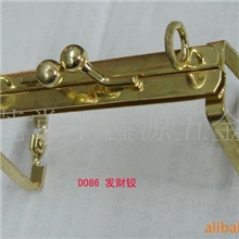 供应手袋五金配件，手袋夹框，,钱包密口架,，驳脚铰，发财较