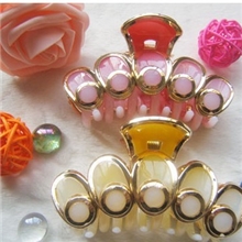 长期供应y6098艳色韩版抓夹夏季热销商品2元店进货S