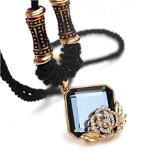 丽银/丽贝丽影金香水晶毛衣链长款韩国时尚百搭复古韩版时尚