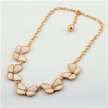 小额混批青岛日韩国版项饰品批发新款贝壳蝴蝶女短款项链