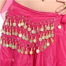 现货供应肚皮舞腰带128币原版正品腰链