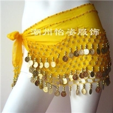 批发肚皮舞腰链三层128币浪波型腰链