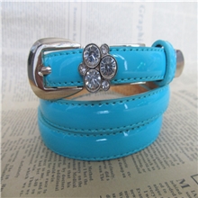 韩版百搭装饰时尚漆皮女款腰带腰带女细真皮细裙裤皮带现货批发