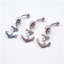 肚脐环脐环脐钉不锈钢脐环