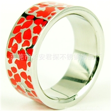 不锈钢戒指.厂家直销不锈钢饰品戒指.新款潮流.真空电镀.戒指