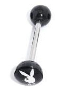 新款滴胶、不锈钢人体穿刺饰品-舌环