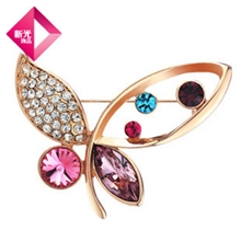 新光饰品正品恋恋蝶梦蝴蝶胸针胸花新款热卖