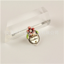 复古胸针胸花小花彩色滴油镶钻胸针作旧工艺个性饰品胸针