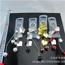 全网最低价爆款包扣混款混色钥匙扣钥匙挂件欧美原单