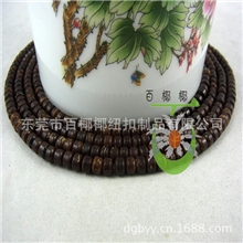 【百椰椰】12X4MM椰壳佛珠手串手链108颗厂家直销