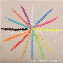 限量销售意大利CR07外贸原单18色支持定做加长加厚大蝴蝶蕾丝手链