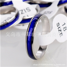 2元店地摊神器进货必备戒指宽度4mmMR412变色心情戒指