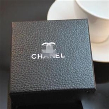 批发天地盒高档仿皮黑色首饰盒包装盒/