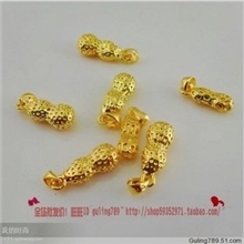 长生果花生吊坠高仿黄金吊坠金店同款镀金吊坠