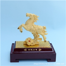 厂家直销绒沙金生肖绒沙金前程如意马绒沙金马欢迎来样定做