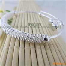 供应银手镯/瑞丽银手镯/时尚银手镯/N4118银手镯