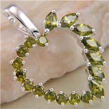 外贸原单饰品925银锆石吊坠个性吊坠时尚情侣吊坠批发P0551