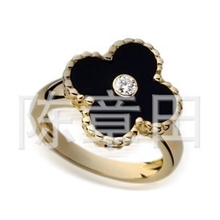 纯银925八心八箭戒指精致款四叶草耳环耳饰T款吊坠