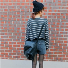 女装批发韩国进口米希莱michyeora时尚瑞丽包包MFS8407/现货/黑色