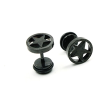 饰品男士耳钉男耳钉韩版男式黑耳钉钛钢耳钉