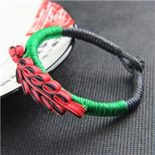 【厂家直销】专业民族饰品批发云南饰品手工编织手链SL-A035