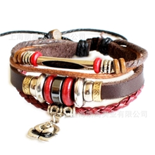 供应藏饰手链复古手链厂家直销女绳编手链女士手链批发