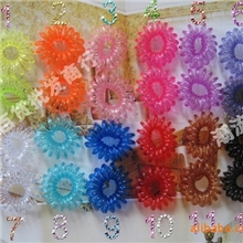 全国最低价供应韩国小号透明电话线发圈电话圈发圈/发绳盘发