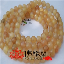 【佛缘阁】批发天然羚羊角6mm-10mm108颗佛珠手串手链辟邪保平安
