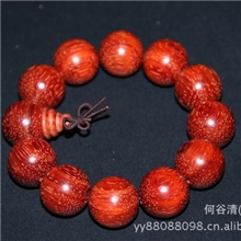 媲美小叶紫檀木料手串猫眼紫檀木佛珠檀木手串男手链