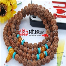 开光正宗天然菩提子佛珠手链108颗佛珠手链男女款金刚菩提
