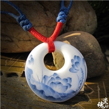 爆款陶瓷饰品手工民族风首饰小礼品长款项链小商品代理加盟