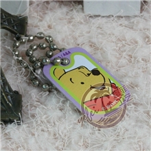 厂家生产加工迪士尼金属狗牌铝狗牌塑料狗牌pvc狗牌