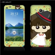 阿里金牌供应商牛魔王小米2贴膜手机膜保护膜牛魔王闪钻潮牌