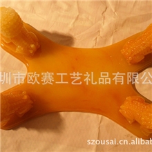 新奇特树脂果盘底座树脂仿玉工艺品狮子果盘底座