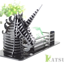 供应商务礼品名片收纳座独角兽名片座