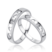 925纯银情侣戒指情侣饰品韩版时尚指环银饰戒指批发个性戒指批发