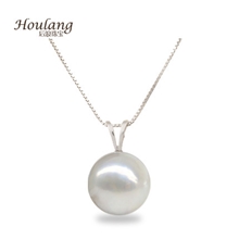 纯天然海水马贝珍珠超大珍珠吊坠12mm项链后浪珠宝(不含项链)