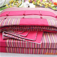 厂家直销批发老粗布四件套手织布老粗布礼品福利品