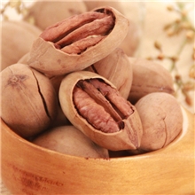 【无他食品】特级碧根果长寿果奶油味批发散装500g诚招代理