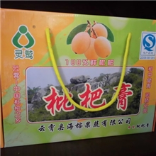 供无公害农家自制枇杷膏【盒装】