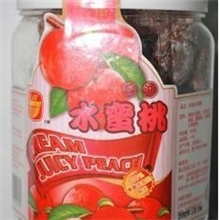 马来西亚进口富达水蜜桃430g香港