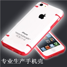iphone5c手机壳iphone5c手机保护壳iphone5c双色保护壳透明材质