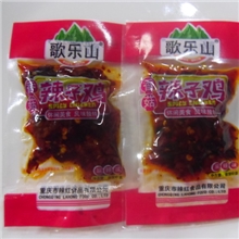歌乐山香菇辣子鸡三种口味休闲食品批发一箱十斤香辣可口