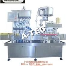 液体4000瓶/小时DGP-8D-ZX灌装旋盖一体机