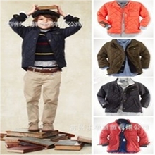 2013外贸童装亏本清仓男童女童儿童棉衣外套棉夹克儿童棉衣