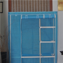 批发衣柜/简易衣柜/无妨布实木衣柜/简易实木无妨布衣柜