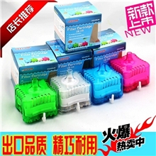 水妖精生化过滤器迷你鱼缸过滤器反气举氯动生化过滤水妖精0