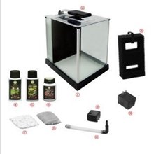 阿诺比长型桌面鱼缸(套缸11合1)23*28*29cm500起拍