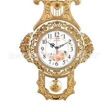 厂家供应欧式复古风风琴花钟38866A#